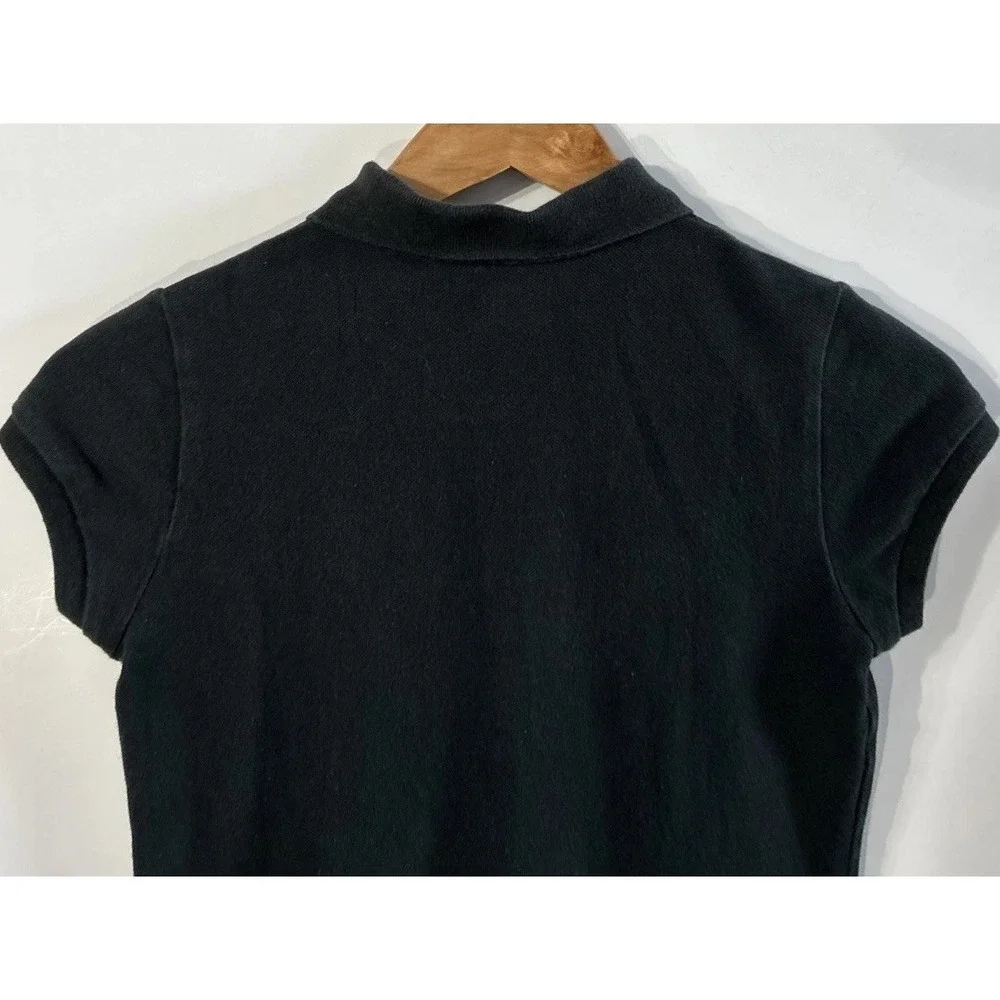 RARE Girls Ralph Lauren Polo Shirt Dress  Equestrian Horse Bridle Graphics Sz 16